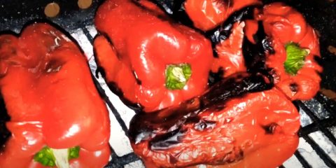 Peperoni arrostiti alla siciliana